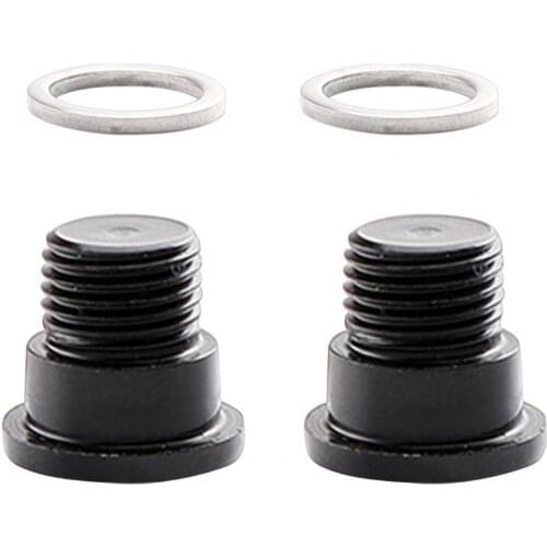 2Pcs Practical Bicycle Rear Derailleur Bolt Kit High Hardness Rear Derailleur Pulley Bolt Waterproof for Bicycle