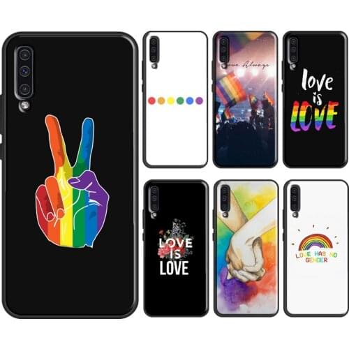 Rainbow Pride Gay Lesbian LGBT For Samsung Galaxy A51 A71 A31 A41 A10 A30 A50 A70 A52 M31 A20e A21S A12 M31S Phone Cover