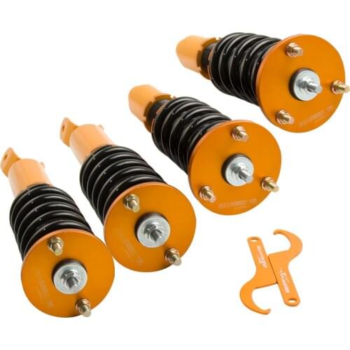 Coilovers For Honda Accord 8th Gen 2008-2012 Adjustable Height Full Set Assembly Coilover Struts Shocks Front Rear Spring