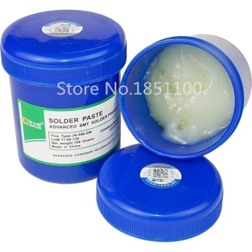 IN-558-ZW Solder Paste PCB BGA Soldering Paste Flux Solder Ball Flux Paste Free shipping 100g