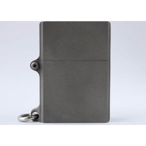 Raizer spoiler square box lighter large hinge thick shell kerosene custom lettering windproof personality gift