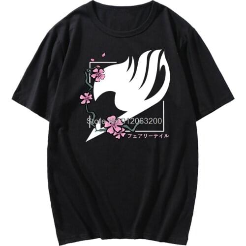 Summer Tshirt Men Women Japanese Anime Fairy Tail T Shirt Cosplay Clothing Casual Short Sleeve Tee Shirt Unisex Tops
