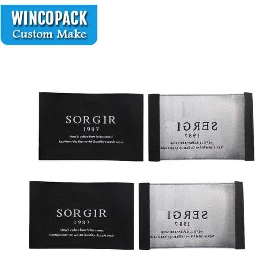 Cheap Custom Woven Label Of Fire Resistant Label With Your Own Logo WL046