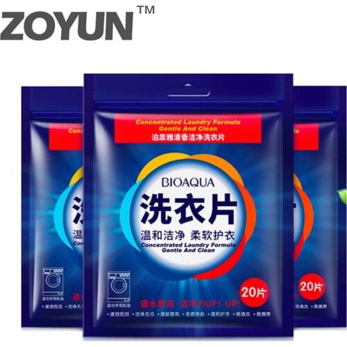 New Formula Laundry Detergent Sheet Nano Concentrated Washing Powder For Washing Machine Laundry cleaner Cleaning products
