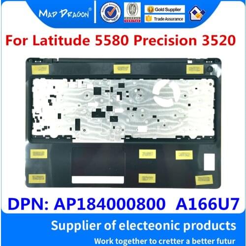 New Original Replacement Palmrest Upper Cover Case for Dell Latitude 5580 5590 5591 E5580 Precision 3520 3530 AP184000800 A166U7