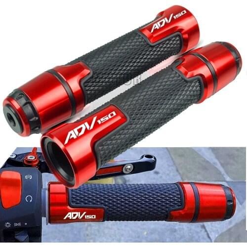 19 20 ADV150 7/8 22MM Motorcycle Accessories CNC aluminum Handle Handlebar Hand Bar Grip Ends For Honda ADV 150 ADV150 2019 2020