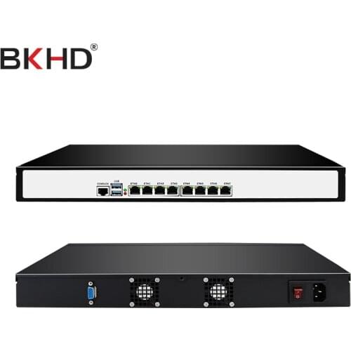 Firewall Mikrotik Pfsense VPN 1U Rackmount Network Security Appliance AES-NI Router PC Intel Core i7 3520M 8 Intel Gigabit Lan