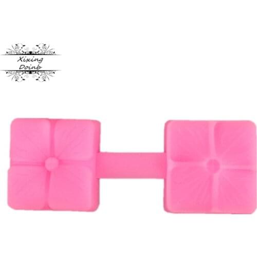 Flower silicone mold sugar craft embossing fudge cake decoration tools clay candy chocolate jelly mold