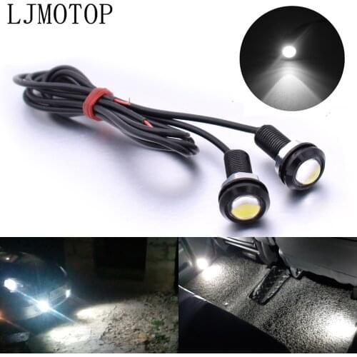 For Honda CBR 1000RR 1100XX ST1300 PCX 125 150 CR80R Eagle Eye LED Reverse Backup Light Daytime Running Signal Motorcycl Lamp