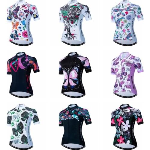 2020 Cycling jersey Women Bike jerseys MTB Top Maillot Ciclismo Summer racing Road Mountain sports bicycle downhill shirt white