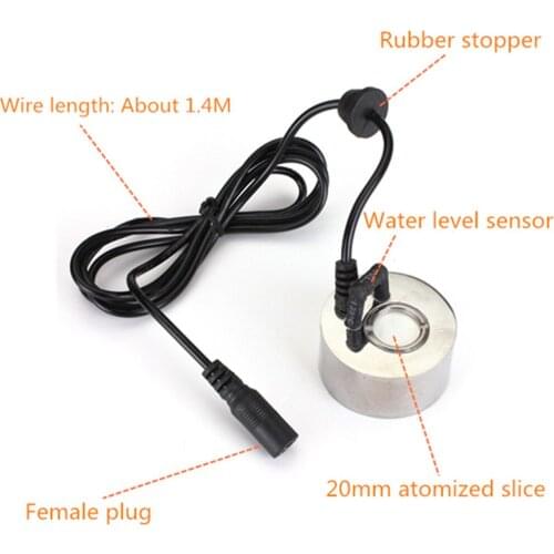Mist Maker Fogger Water Fountain Pond Pool Atomizer Air Humidifier-US Plug