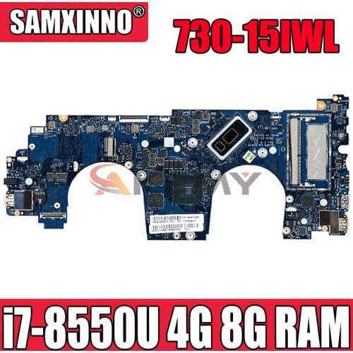 ELZP5 LA-G541P For Lenovo YOGA 730-15IWL Laptop motherboard Onboard i7-8550U 4G GPU 8G RAM 100% Fully Tested&High quality