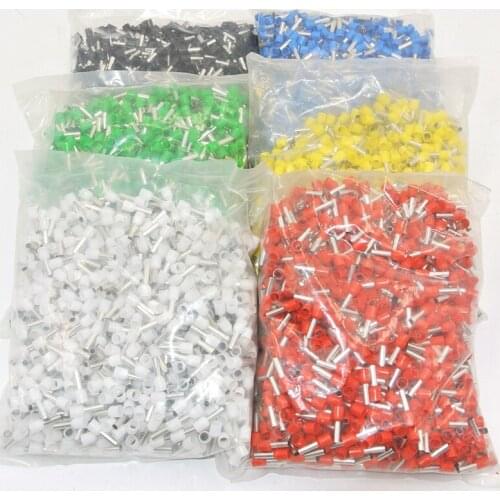 Wholesal 4mm2 INSULATED BOOTLACE FERRULE TERMINALS ( FOR 4mm2 cable) E4009