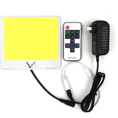 135x120mm Dimmable Panel COB LED Light for Outdoor Camping Lighting Car Lamp DIY 12V 50W Bulb Super Bright Warm Coold White