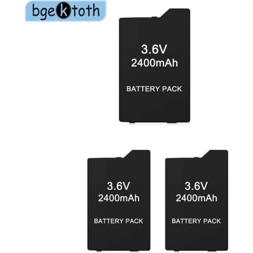 Y3ND 2pcs/pack 3.6V 3600mah Gamepad Battery for PSP 2000 PSP 3000 Play-station Rechargeable Cells Replacement