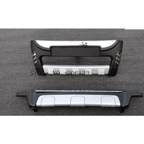 2009-2012 For Subaru Outback Rear / Front Protective Panels Stainless Steel Decorative Panels Bumper Protector Body Kit
