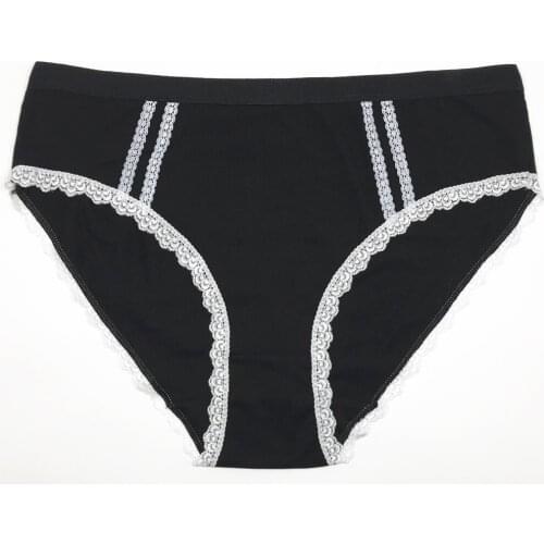 6PCS Cotton Underwear Womens Panties Plus Size Comfort Underpants Female Lace Briefs For Woman Sexy Pantys Intimates XXL-4XL