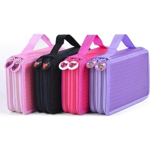 35 Holes School Pencil Case for Girls Boys Pencilcase 2 Layer Pen Box Big Cartridge Penal Bag Stationery Kit Cute Kawaii Pencase