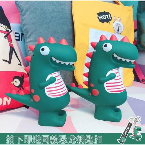 Children Saving Pot Drop-Resistant Boys Can Save piggy bank for paper money dinosaur