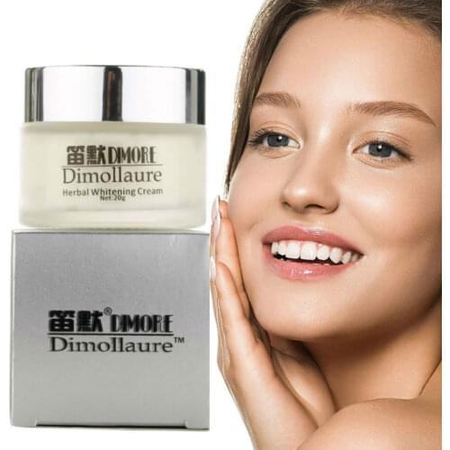 Dimollaure Strong whitening cream 20g Retinol Removal Freckle melasma pigment Melanin sunburn Pregnancy spots Acne brown Spots