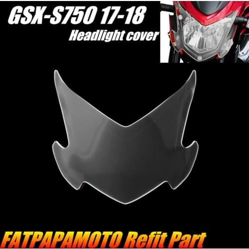 FOR SUZUKI GSXS750 GSX-S750 GSXS 750 2017 2018 Motorcycle Accessories Headlight Protection Guard Cover