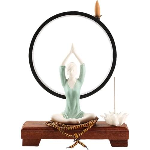 Chinese Buddha beads decoration living room small night light decoration bedroom decoration living room wine cabinet home