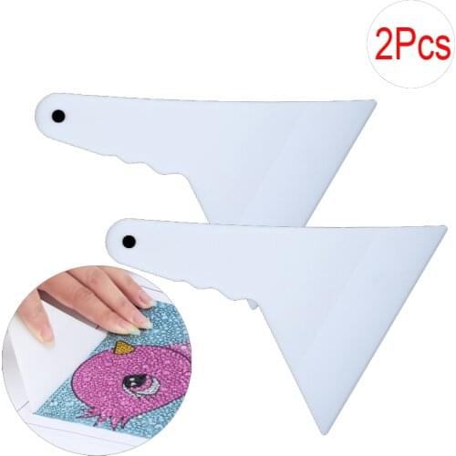 2PC DIY Diamond Painting Correction Mold Cross Stitch Drawing Corrector Adjuster Embroidery Diamond Rhinestones Adjustment