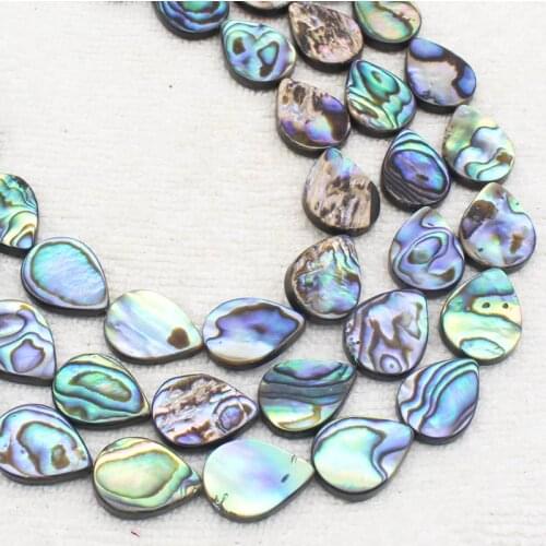 Beautiful Abalone Shell Drop Loose Beads 15",Min.Order $10,provide mixed wholesale for all items