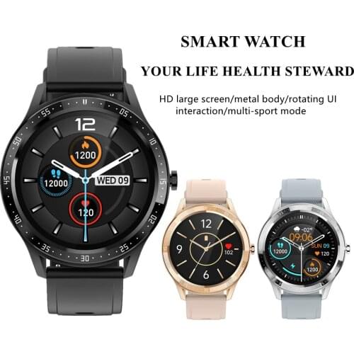 MKS32 Men Women Business Sports Fashion Smart Watch Heart Rate Tracker Remote Camera Music Sleep Monitoring Smartwatch