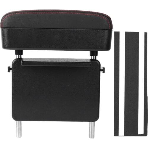 Multifunction Car Armrest Box Elbow Support Center Console Arm Rest Adjustable Storage Organizer Auto Accessories