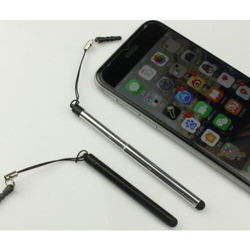 Retractable Universal Touch Screen Pen Capacitive Stylus Pen For Smart Phone Tablet For iPad Point Round Thin Tip