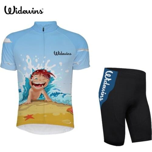 Widewins Sport surfing Bike Team Racing Cycling Jersey Tops Summer Bicycle Cycling Clothing Ropa Ciclismo Breathable 5271