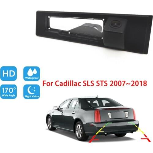 Rear View Camera For Cadillac SLS STS 2007 ~ 2018 Full HD CCD Night Vision Parking Backup camera Waterproof high quality RCA