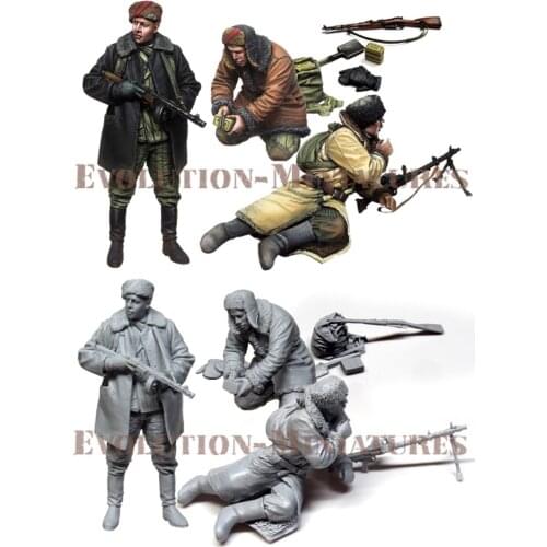 1/35 Resin Model Figure GK， Unassembled and unpainted kit