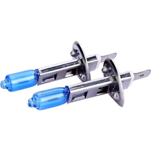 2pcs H1 Headlight Bulb Lamp 12V 55W Super White 6000K Halogen Xenon Car Styling for Ford Auto Car Headlight Bulb