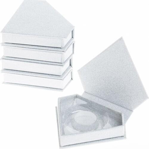 20/pack wholesale false eyelash packaging box lash boxes packaging custom logo faux mink eyelashes fake strip diamond case empty