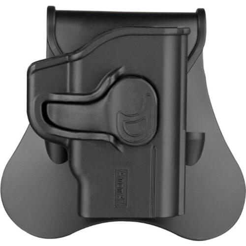 Amomax Level 2 Safeguard Polymer Holster Fits Smith & Wesson Bodyguard .380 with Integrated Crimson Trace Laser
