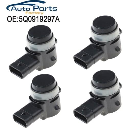 4PCS New PDC Parking Sensor For Golf 7 MK7 PLA 2.0 OPS Parking Assist Sensor Probe 5Q0919297A