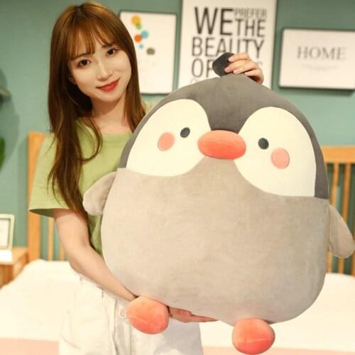 Giant Soft Fat Penguin Plush Toys Stuffed Cartoon Animal Doll Fashion Toy for Kids Baby Lovely Girls Christmas Birthday Gift