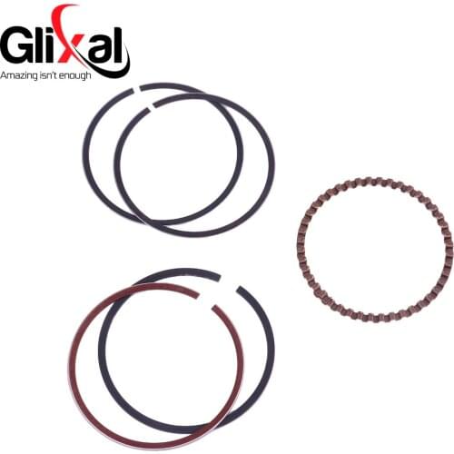 Glixal GY6 60cc 44mm Piston Ring Set 139QMB 139QMA Engine Chinese Gas Scooter Moped ATV Go-Kart