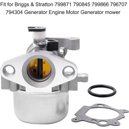 Carburetor Fit for Briggs & Stratton 799871 790845 799866 796707 794304 Generator Engine Motor Generator mower