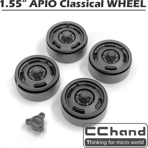 Alloy 1.55“APIO Classical Wheel HUB for 1/10CCHAND 1/10 MST J4 jimny rc car parts