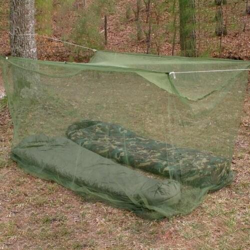 Camping Mosquito Net Travel Tent Mosquito Net Household Outdoor Travel Convenient Carrying Outdoor Army Green Mosquito Net