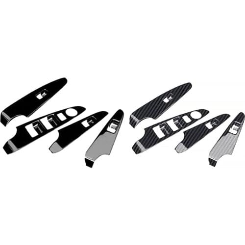 Car Window Glass Lifter Switch Panel Window Lifter Switch Decorative Cover for Mazda 2 2019-2021 RHD