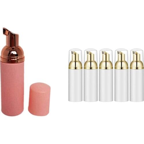 15 Pcs Plastic Foaming Bottle Soap Mousses Liquid Dispenser,Lotion Bottling Foam Bottles, 5 Pcs 50ML & 10 Pcs 60ML