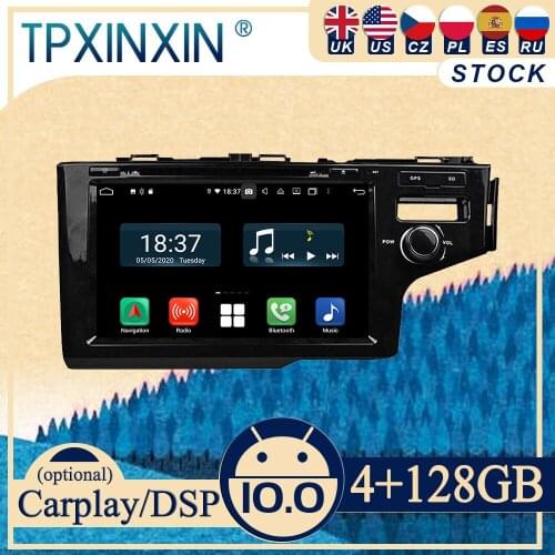 PX6 For Honda Fit/Jazz Right Hand Driving Android10 Carplay Radio Player Car GPS Navigation Head Unit Car Stereo WIFI DSP BT