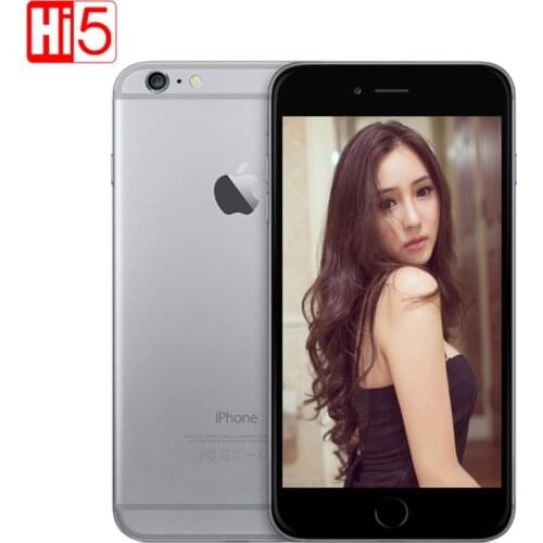 Unlocked Apple iPhone 6 WI-FI 4.7'' Screen 16G/64GB/128GB ROM Dual Core IOS 8MP Camera 1080P 4K Video LTE Mobile Phone