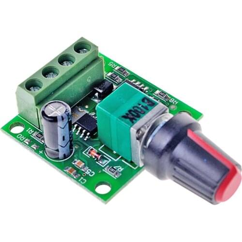 30W 2A DC 1.8V -15V PWM Motor Speed Controller Regulator Low Voltage Fan Speed Control Switch PWM Adjustable Drive 5V 12V