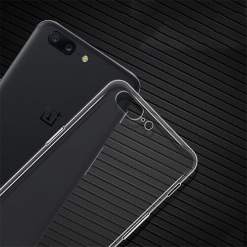 Ultra Slim TPU Gel Felixble Protective Case Cover Skin For One plus 5 Five OnePlus 5 OnePlus5 1 Plue 5 A5000 Clear Soft case