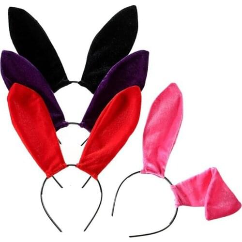 Новогодние ободки Fabric Rabbit Ears China At AliExpress